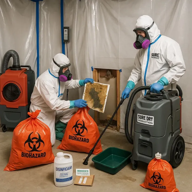 Contaminated Water Handling Protocols process in Lumber City, GA