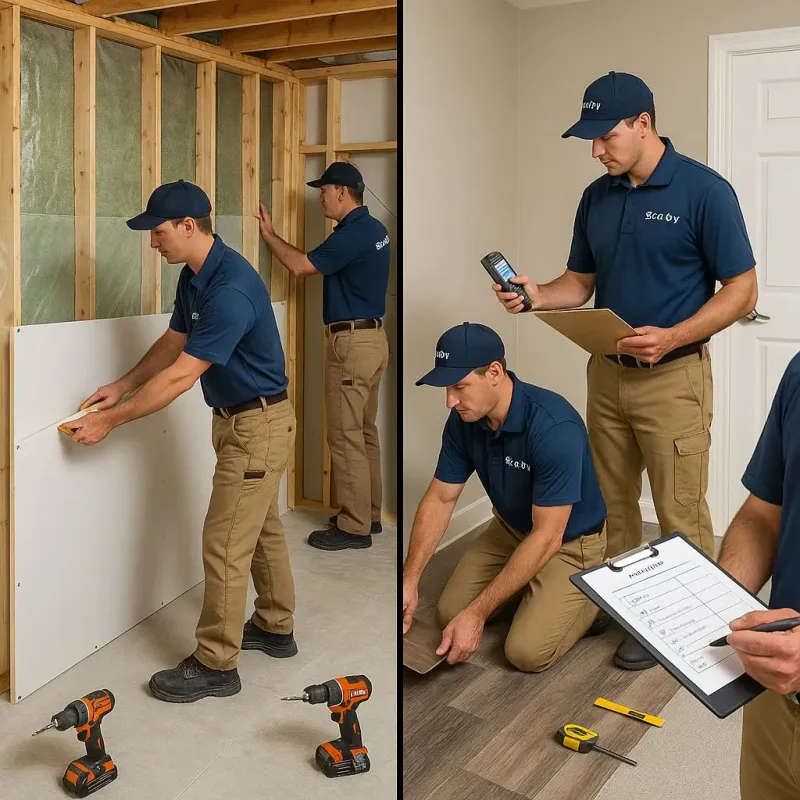 Repairs and Reconstruction process in Lumber City, GA