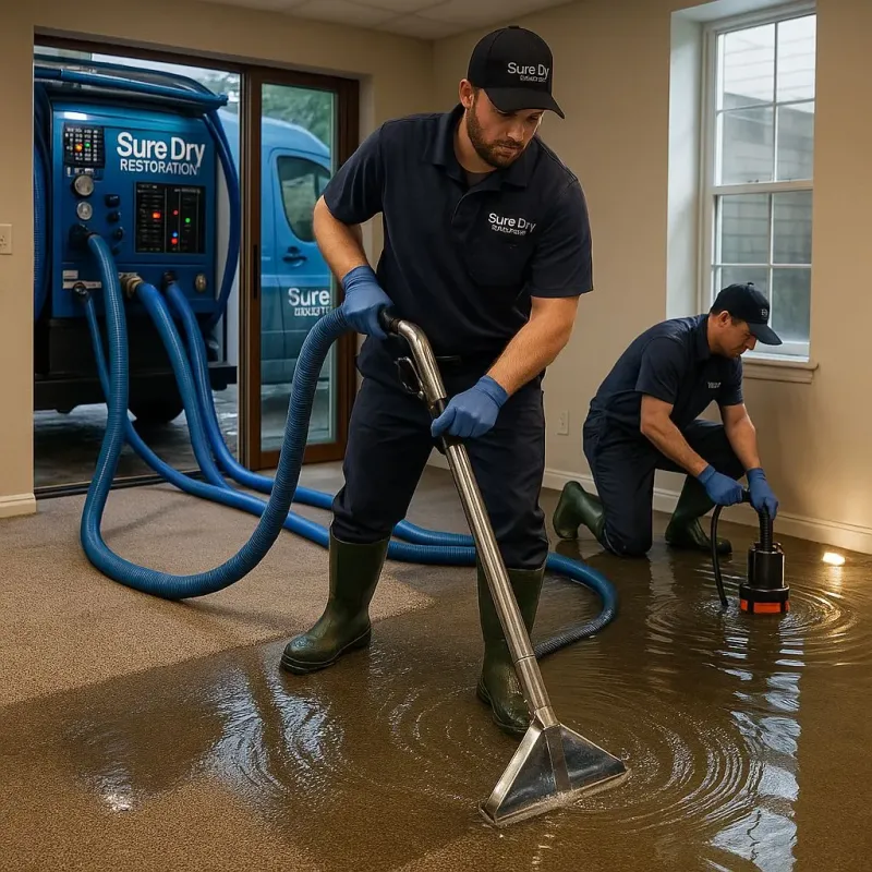 Water Extraction and Removal process in Lumber City, GA